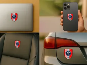 Ford Mustang Impresión Pegatinas Edición Personalizable Resistente
